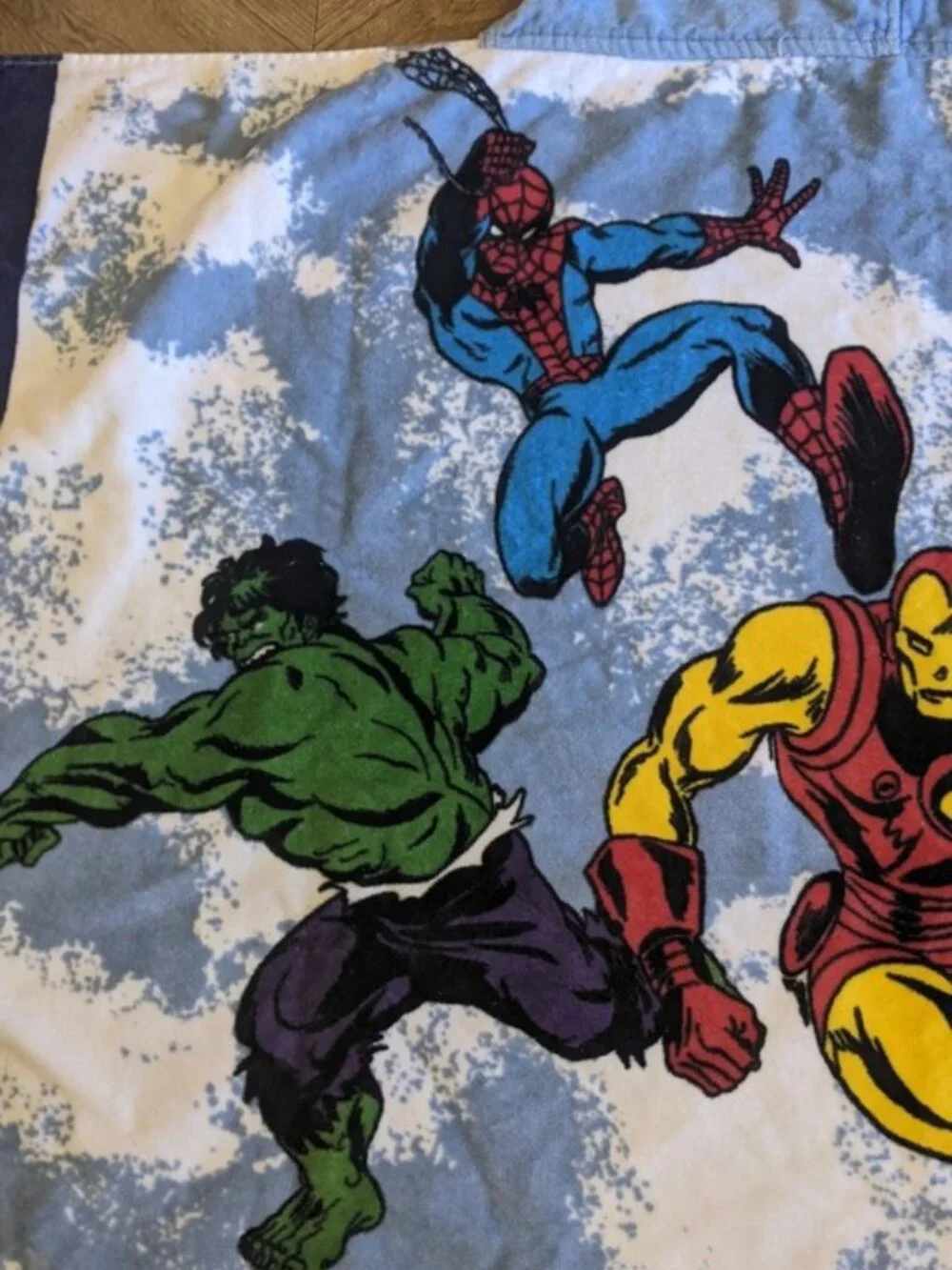 Pottery Barn Kids Marvel Kid Beach Hooded Towel 30”x 50”